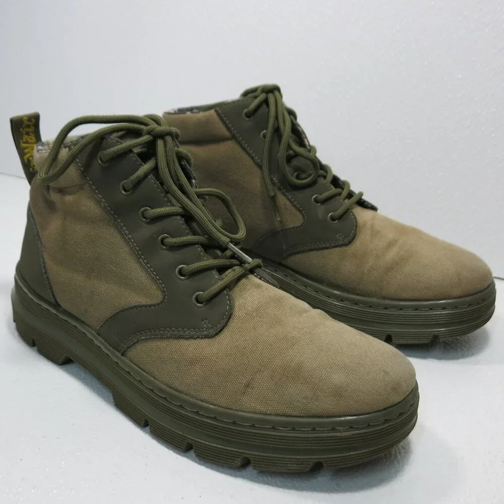 Dr. Martens UK 9 Leather Canvas Boots Footwear Shoes Men's Botas Shoes US 10